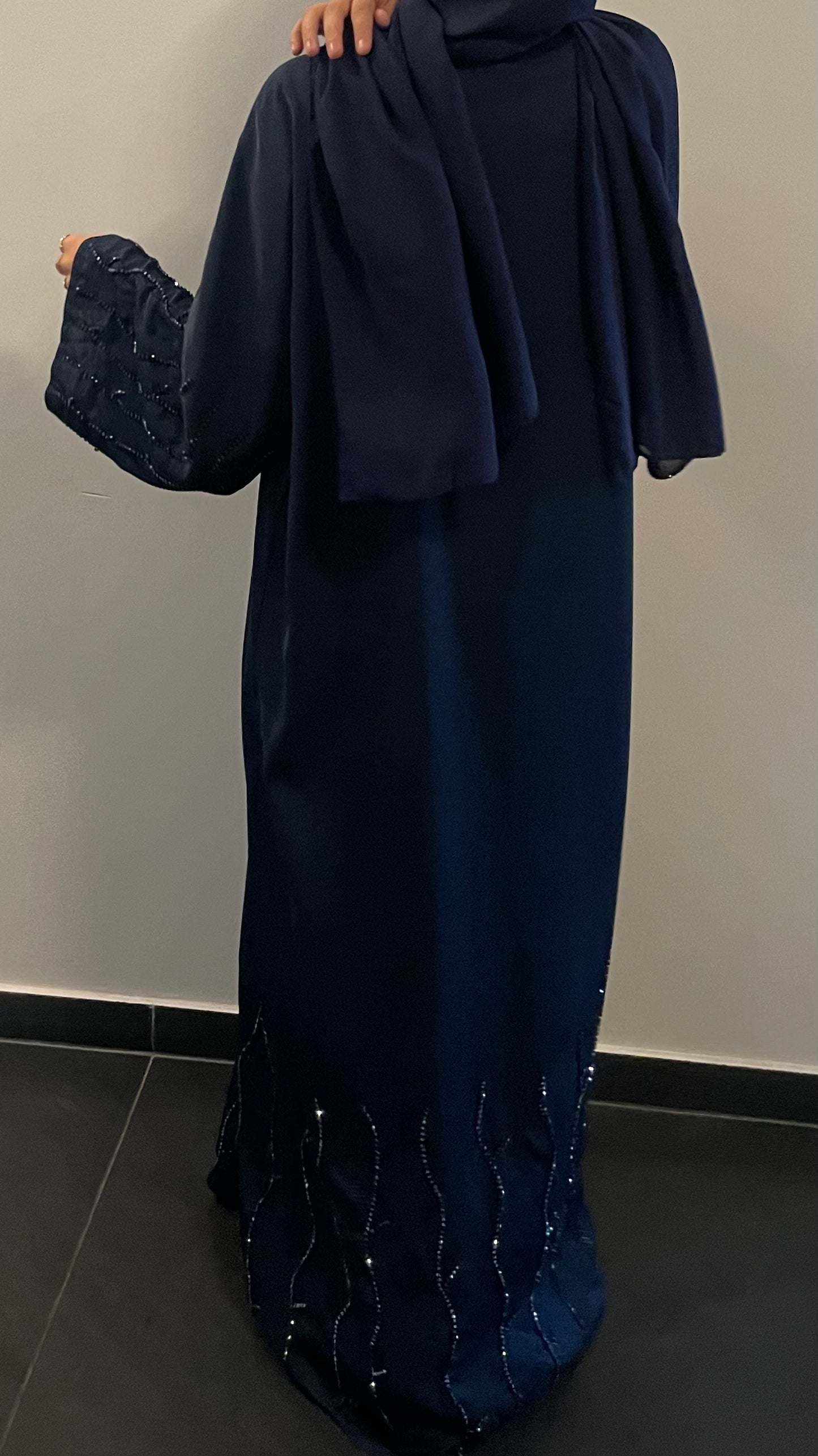 Abaya Farasha + Unterkleid