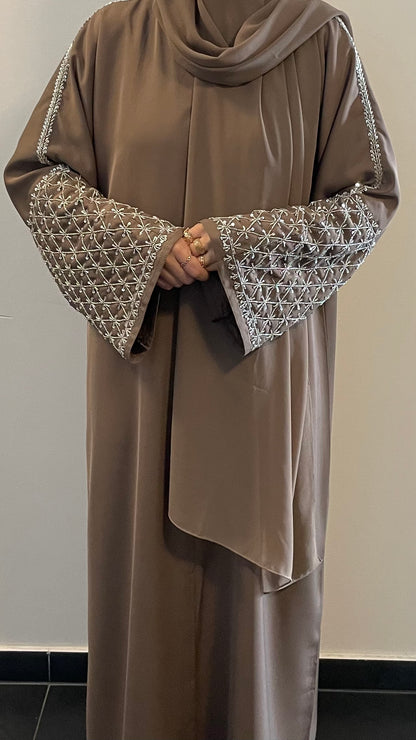 Abaya Albunduq + Unterkleid